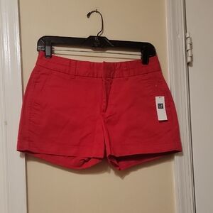 GAP Women's Red Shorts